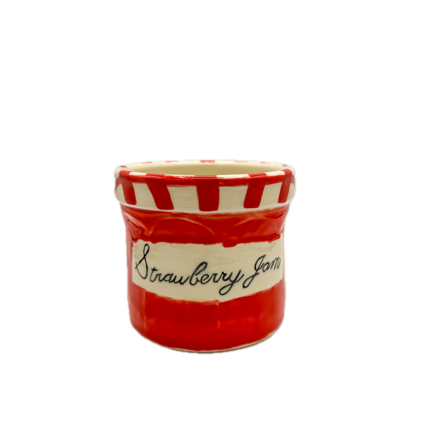 Strawberry Jam Jar Tumbler (no handle)