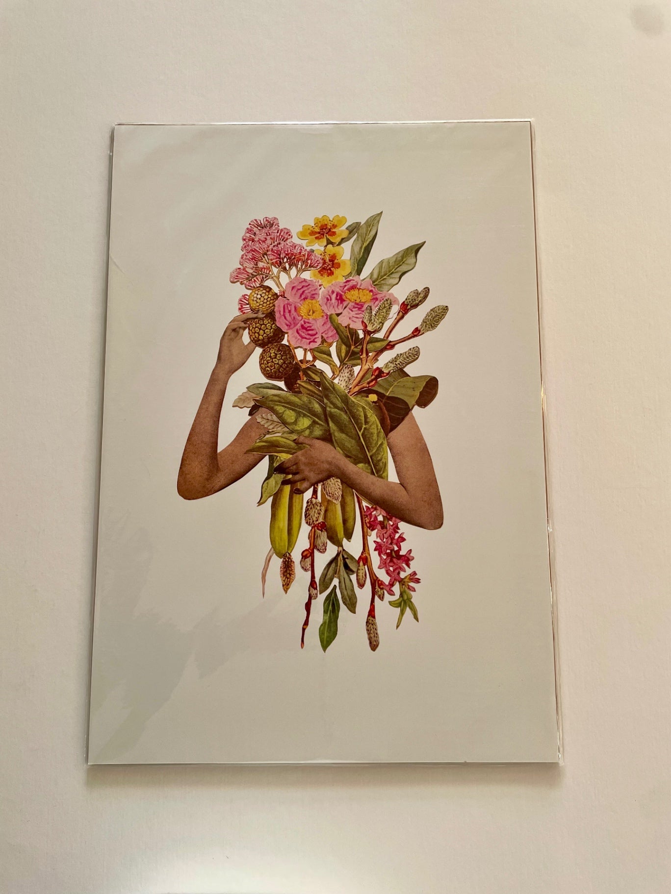 “Forever In Bloom” Vintage Collage Print