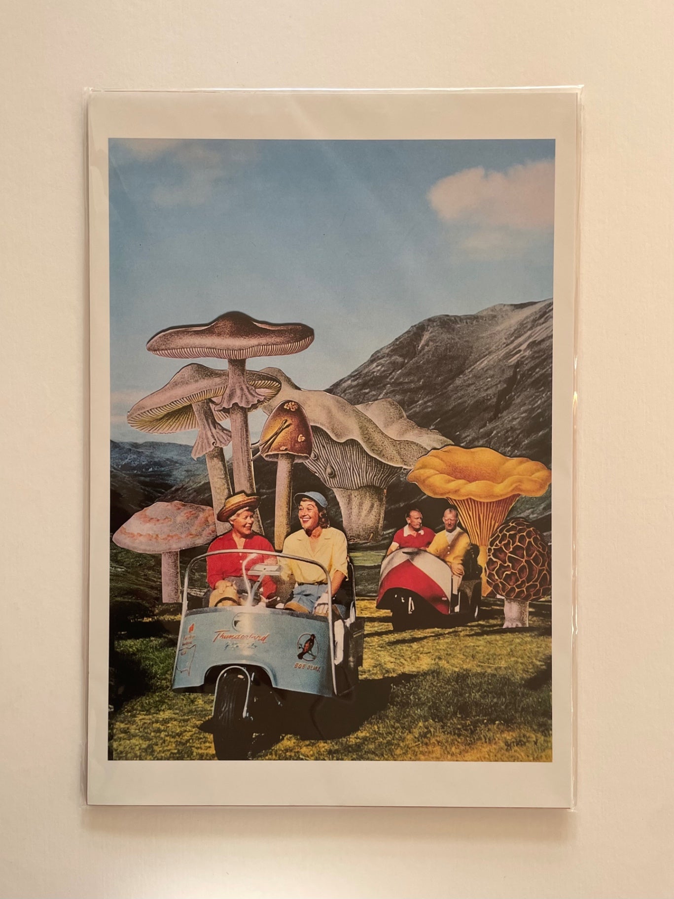 “Perfect Day” Vintage Collage Print