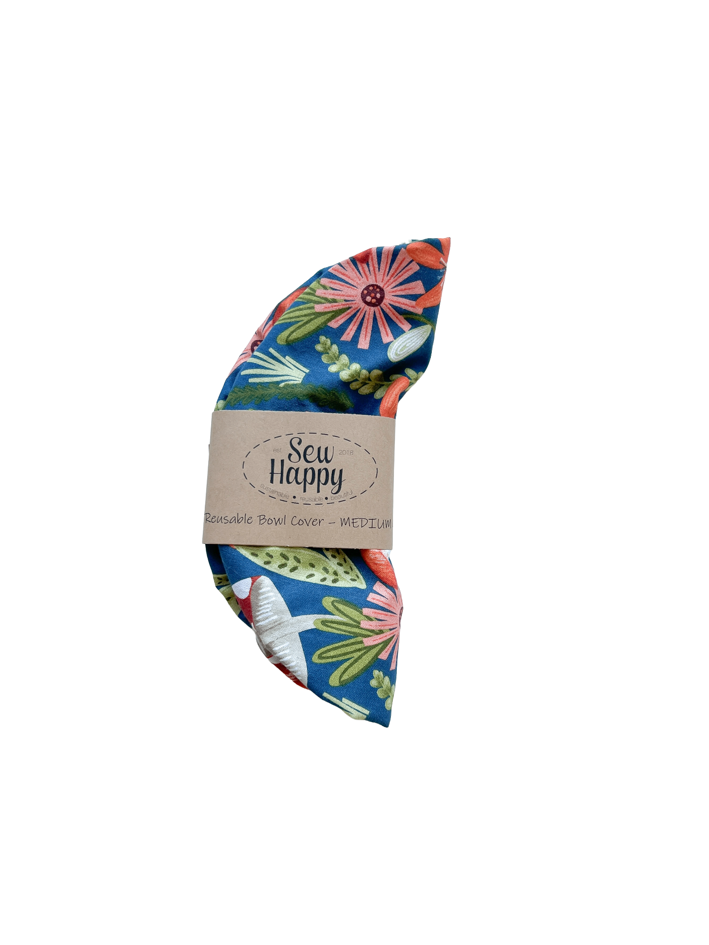 Medium Reusable Bowl Cover - Mushrooms