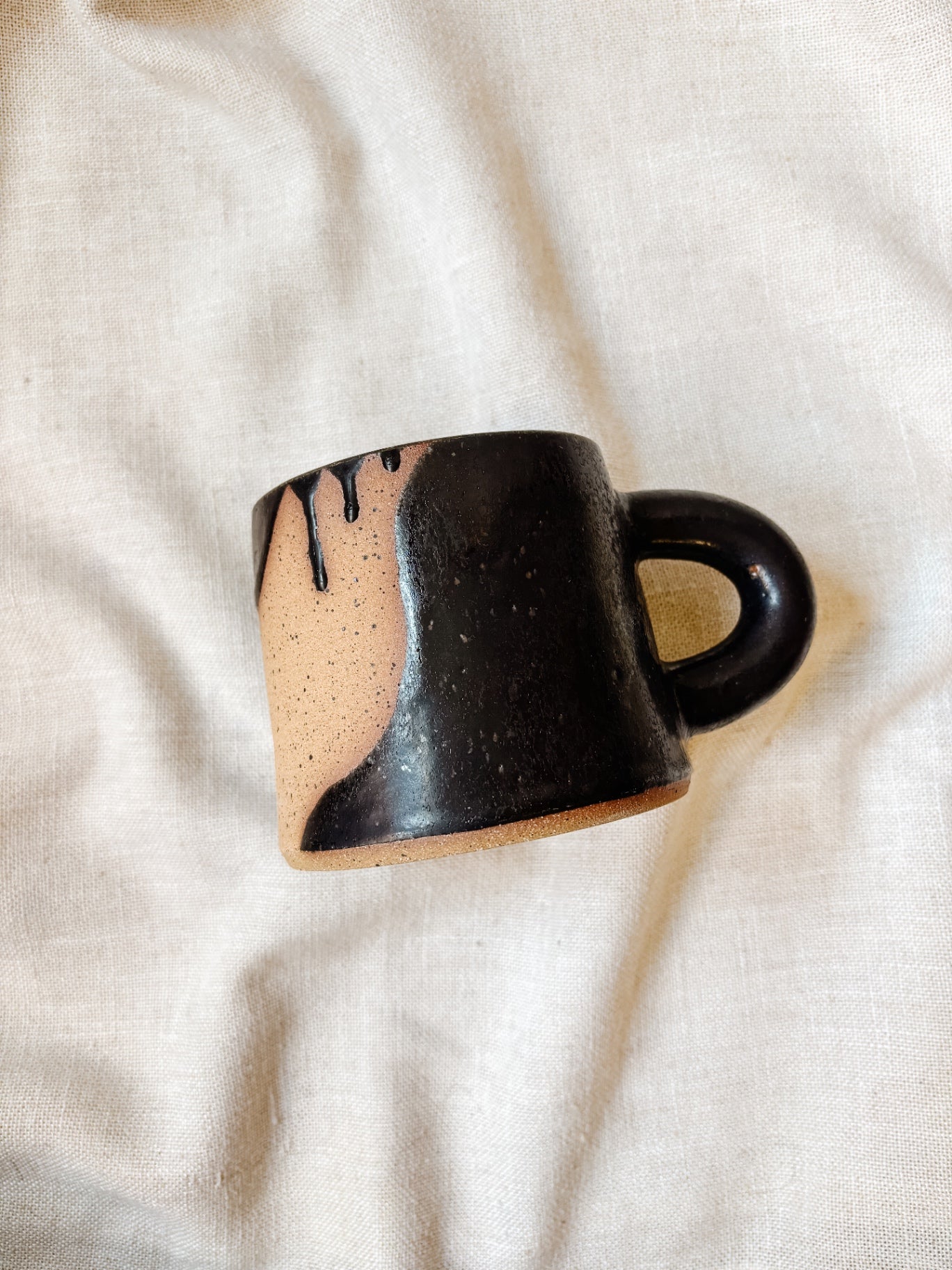 Mug - Matte Black & White