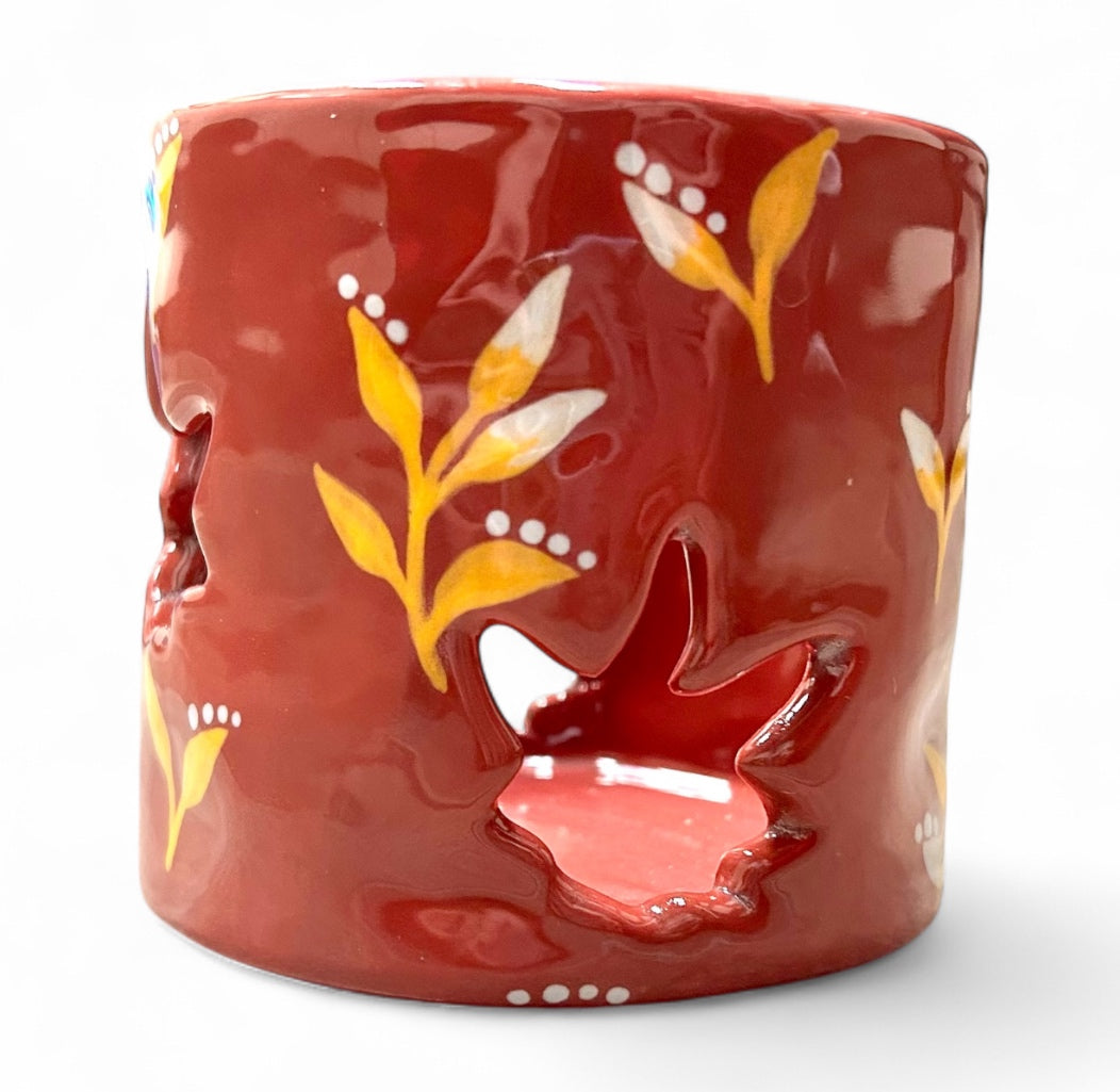 Leaf Candle Holder