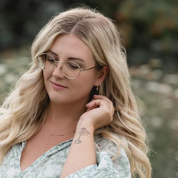 Light of the Moon Hoops - Silver