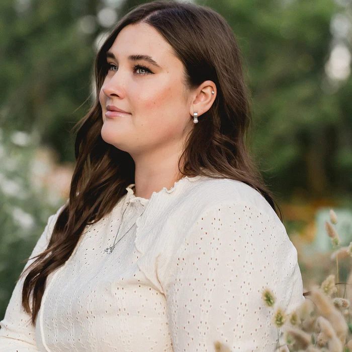 Amongst The Butterflies - Pearl Huggies - Silver