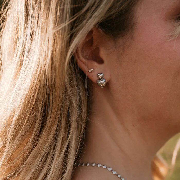 Heartsong Studs - Silver