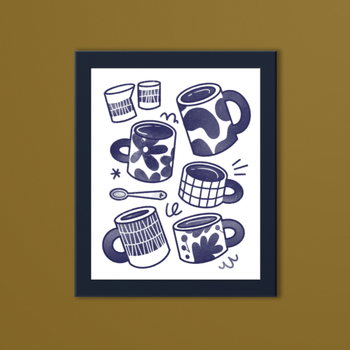8x10 Print–Blank Mugs