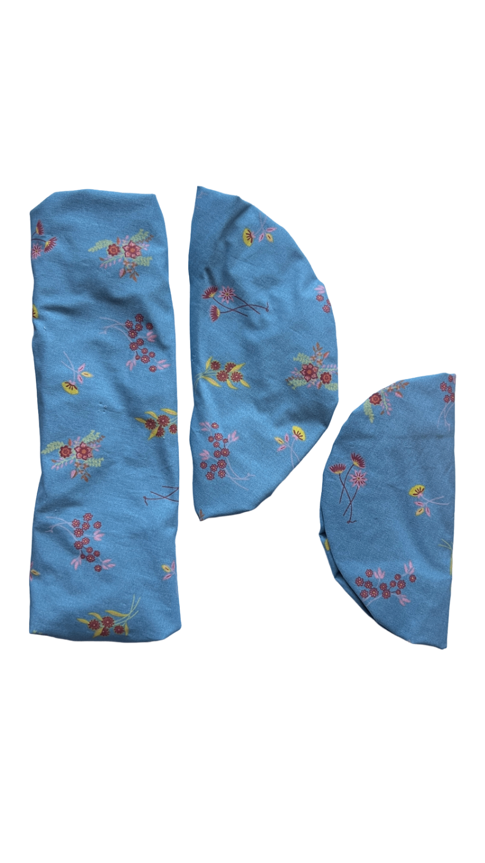 Set of 3 Bowl Covers - Blue Floral