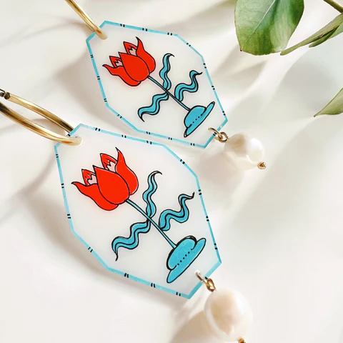 Tulip Earrings