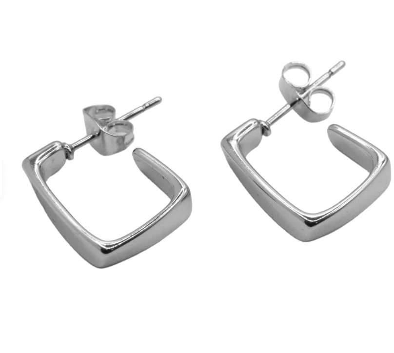Sasha Studs Silver