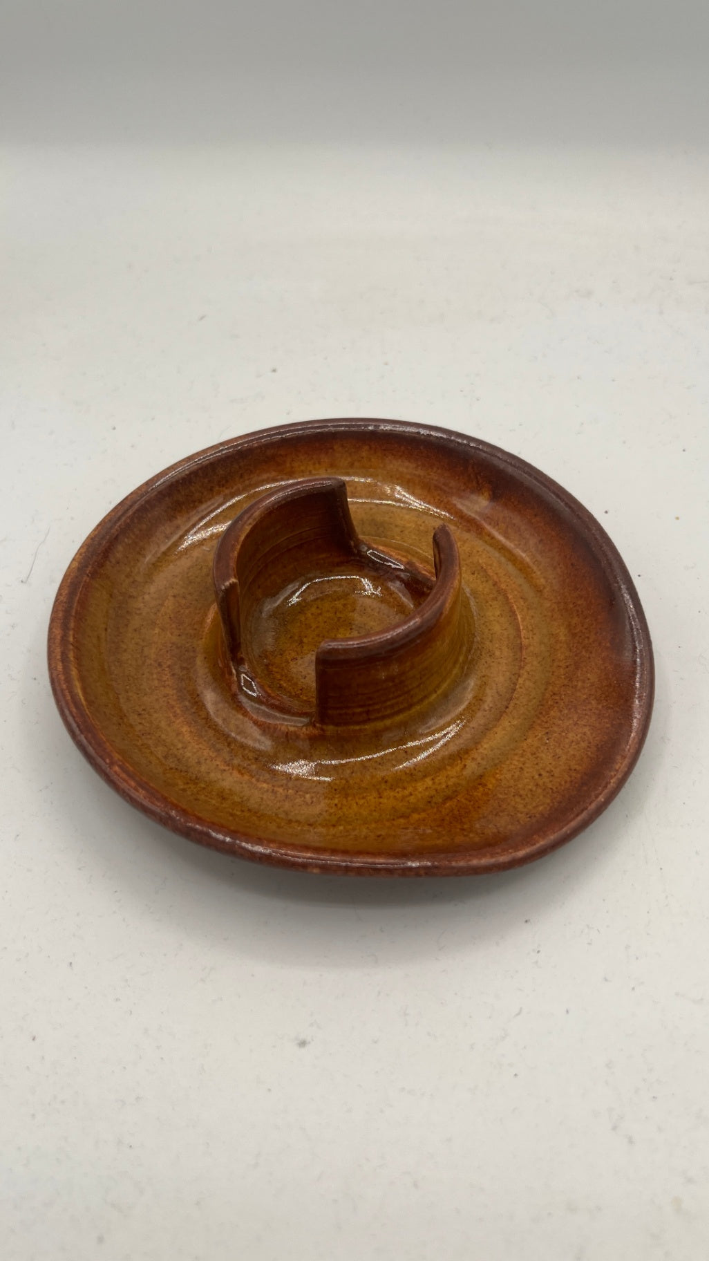 Ceramic Sponge Holder - Brown