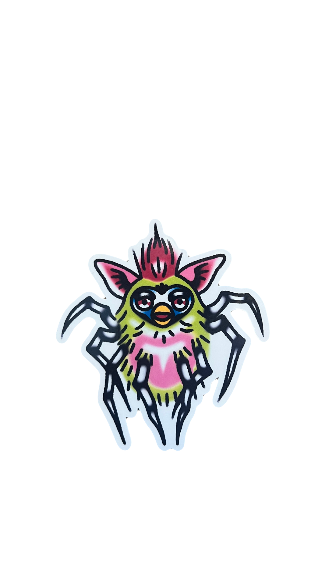 Spider Furby Sticker