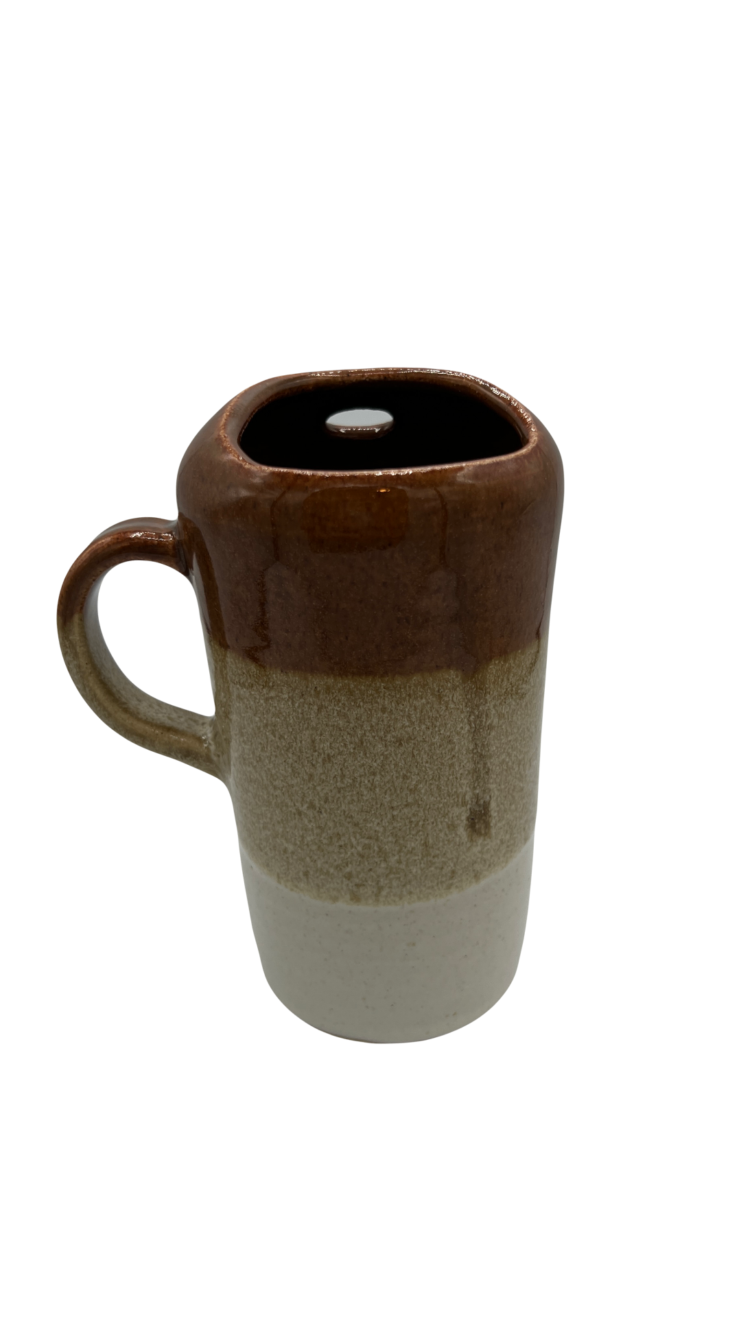 Brown Ceramic Sip Mug