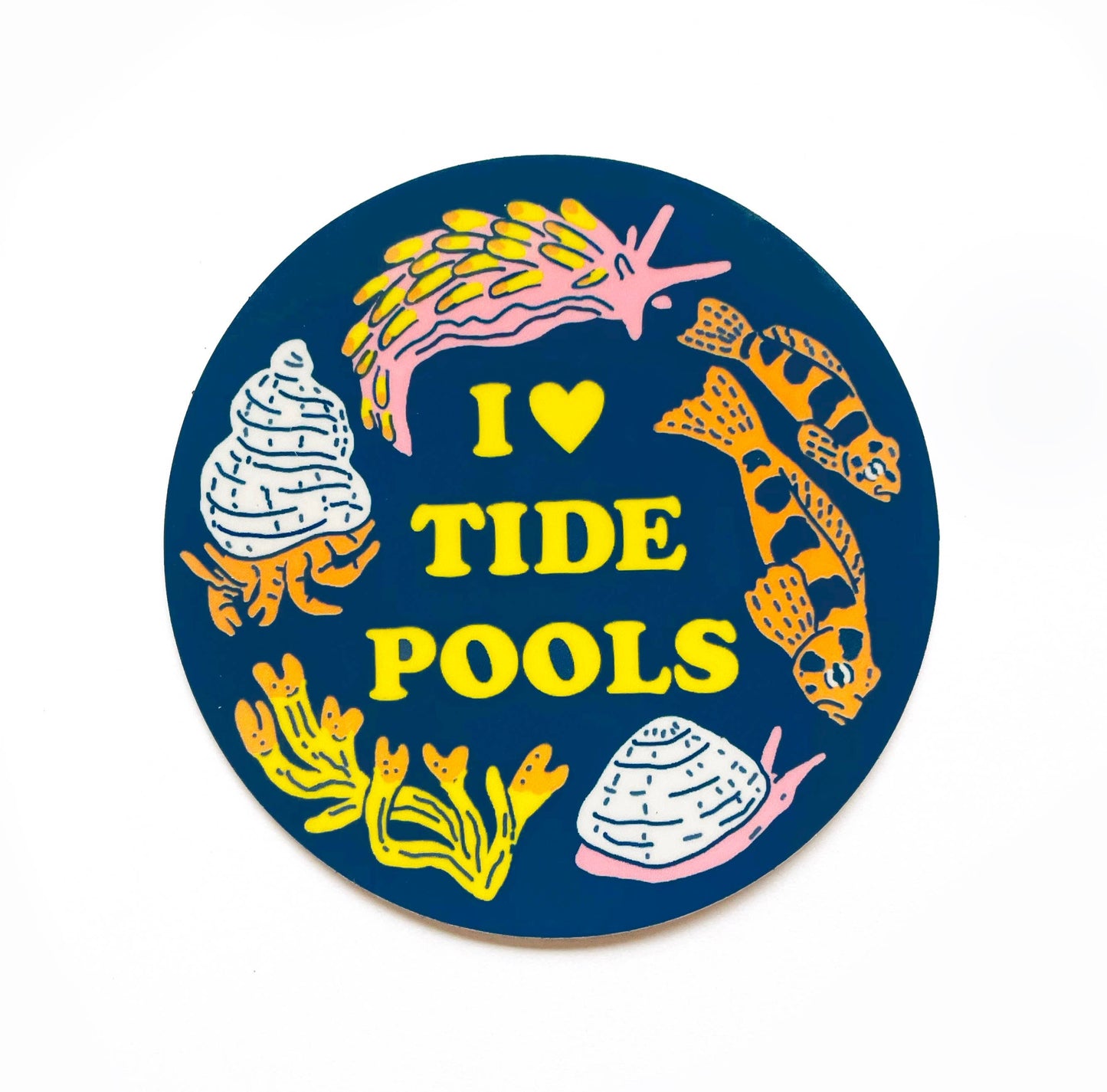 I Love Tide Pools Sticker