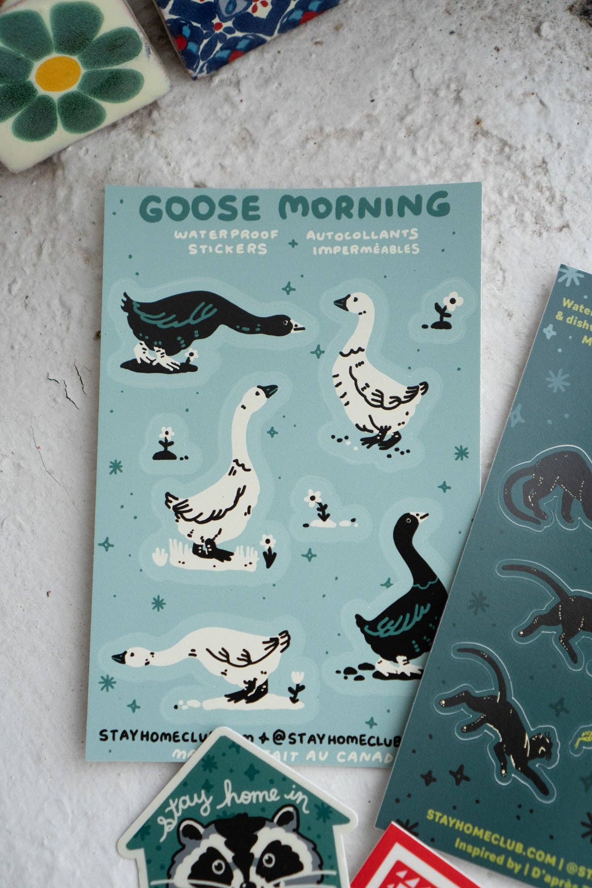 Goose Morning Gap Filler Sticker Sheet