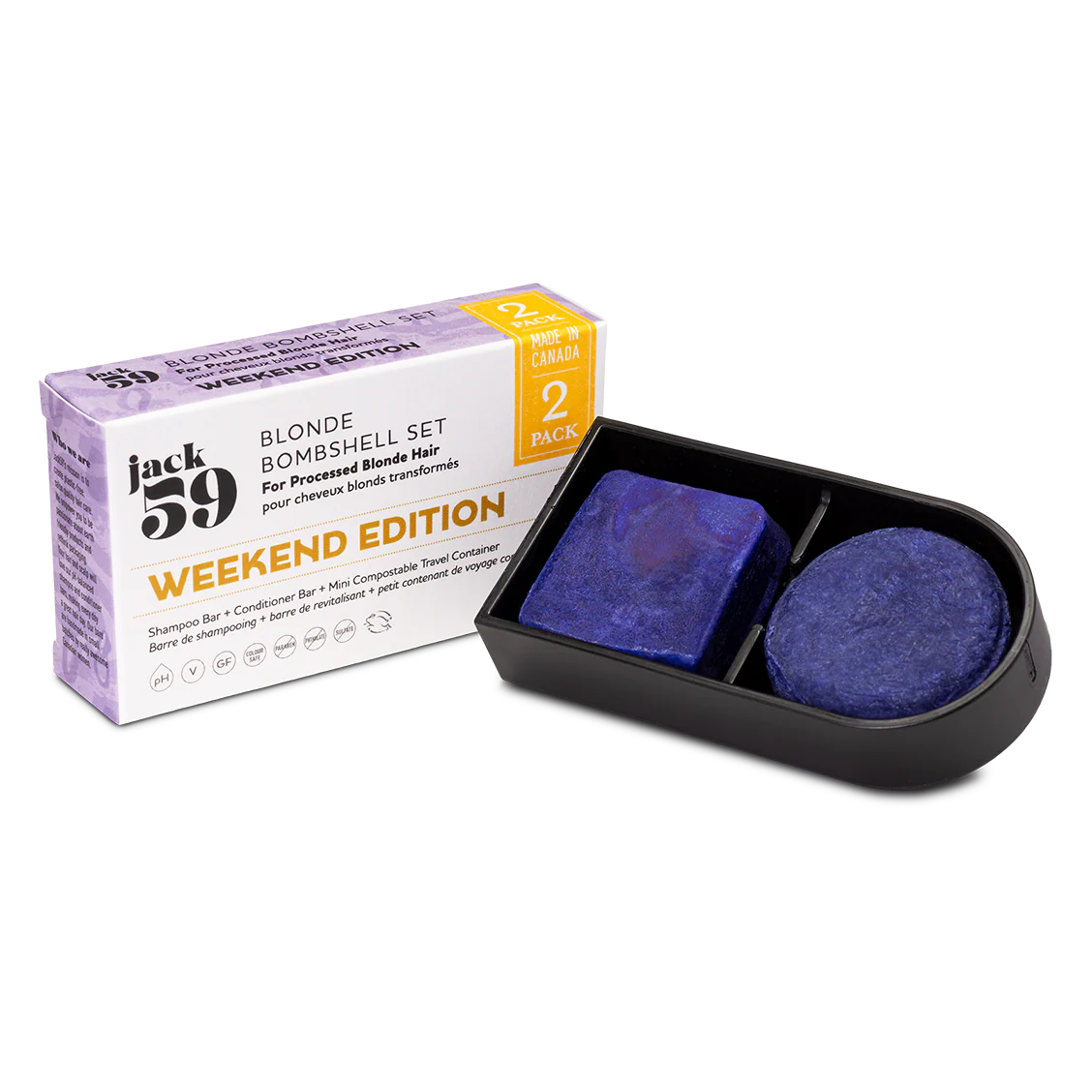 Blonde Bombshell Weekend Edition Travel Set