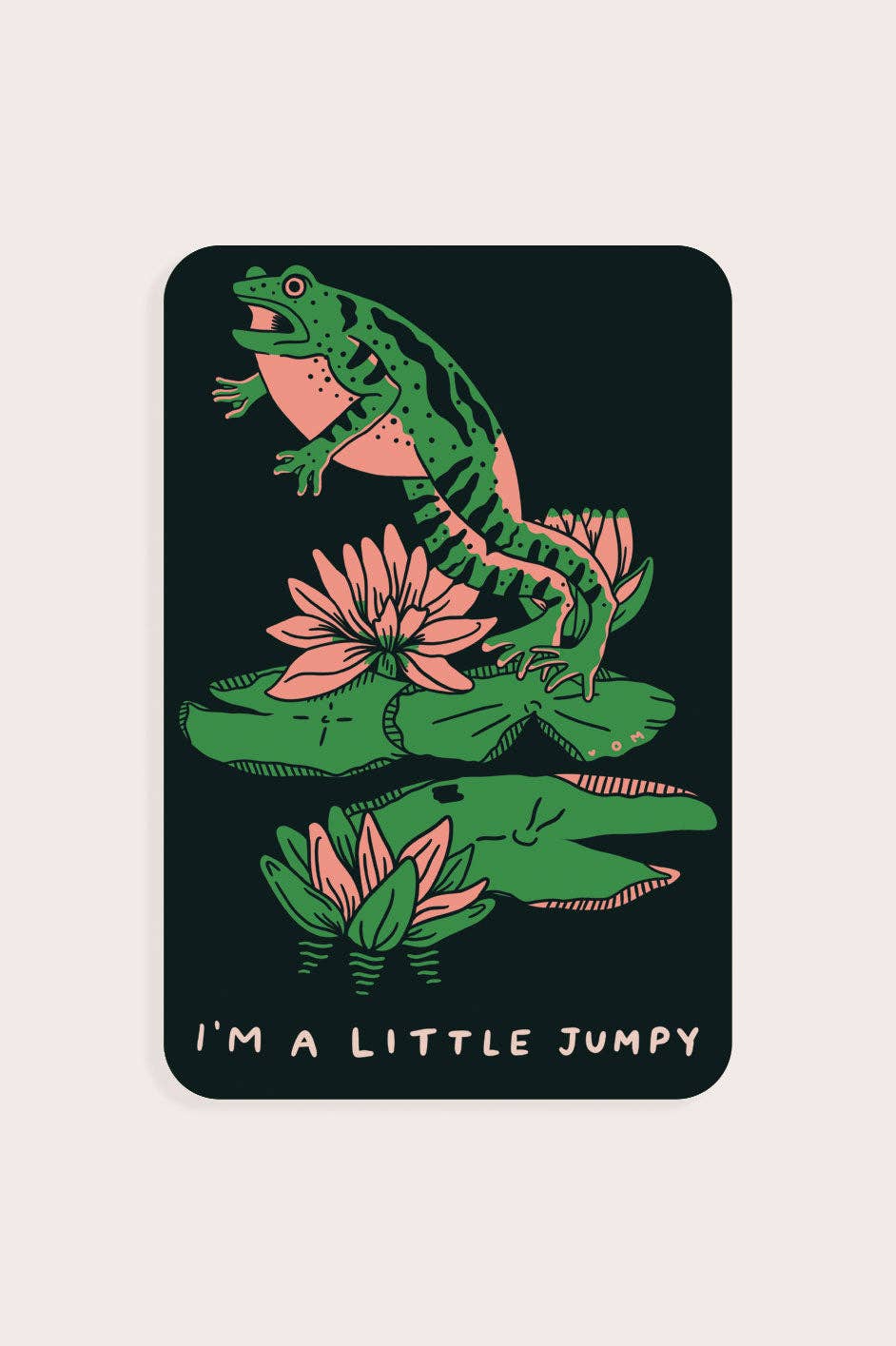 Jumpy Sticker | Waterproof Vinyl Sticker