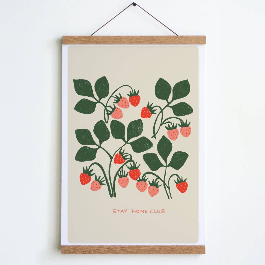Fruits 1858 Print: Sand Large - 12" x 18"