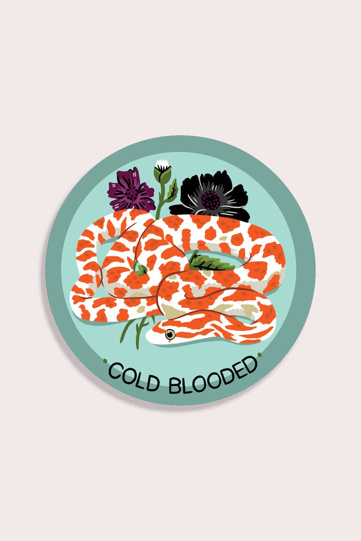 Cold Blooded Sticker | Waterproof Vinyl Sticker