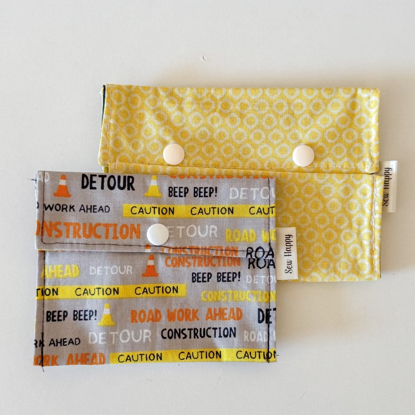 Reusable Snack and Sandwich Bags - Construction