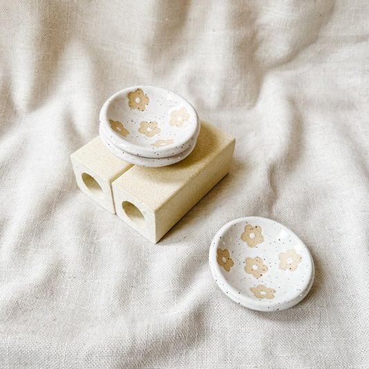 Mini Trinket Dish - Flowers