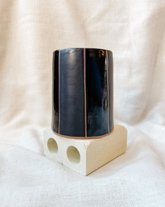 Tall Cup - Matte & Glossy Black