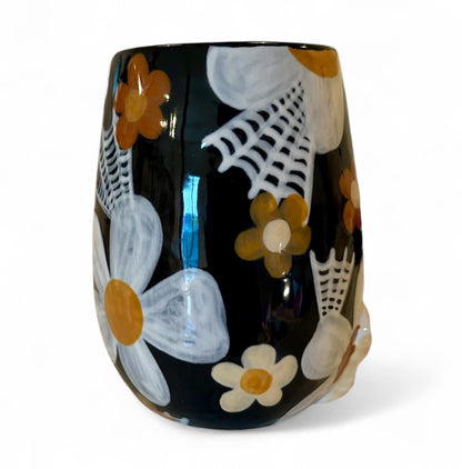 Stemless Skeleton Wine Glass