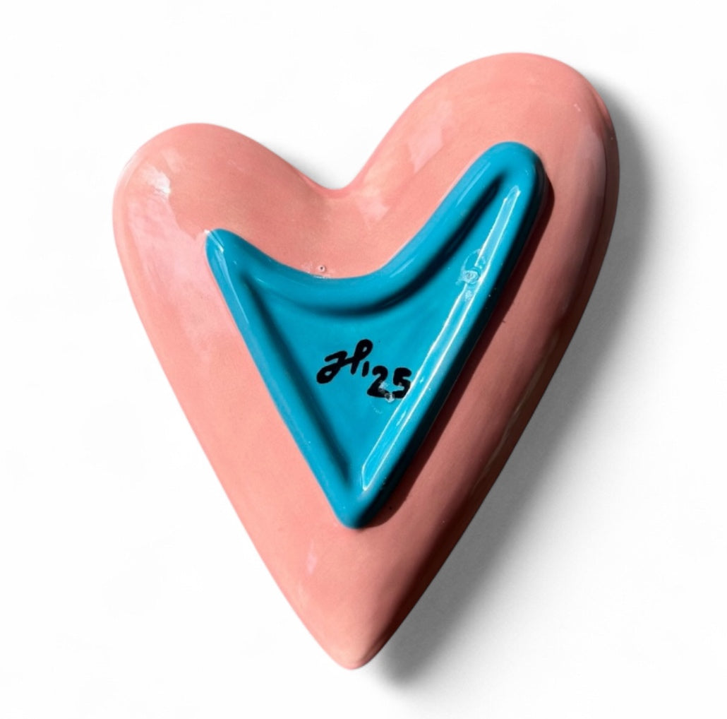 Pink Heart Dish