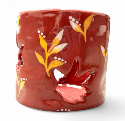 Leaf Candle Holder