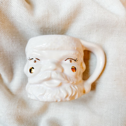 Small Santa Mug - White