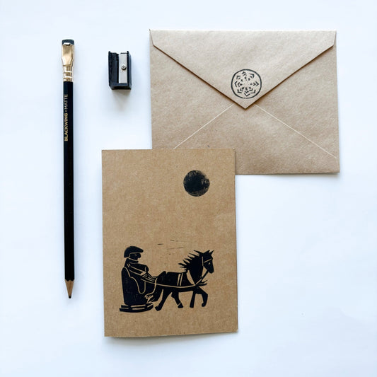 Midnight Sleigh Ride Card 