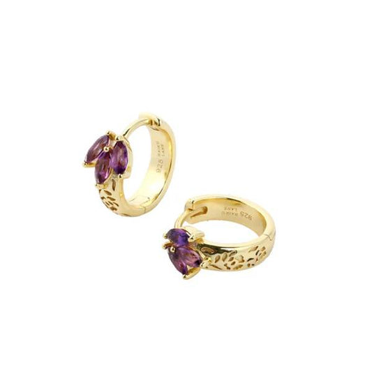 Fleur de Lune Huggies - Gold