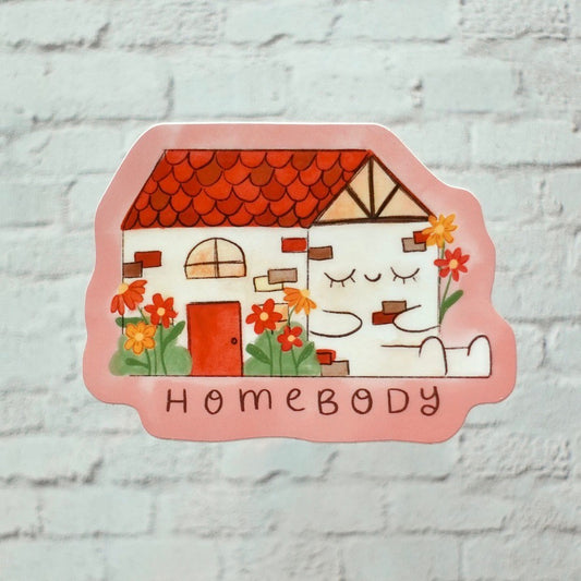 Homebody Vinyl Sticker
