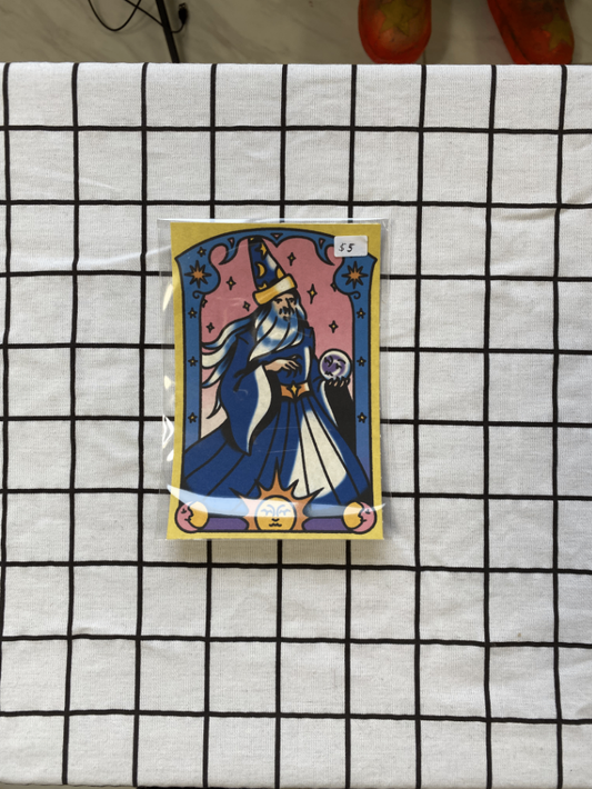 4x6 Wizard Print