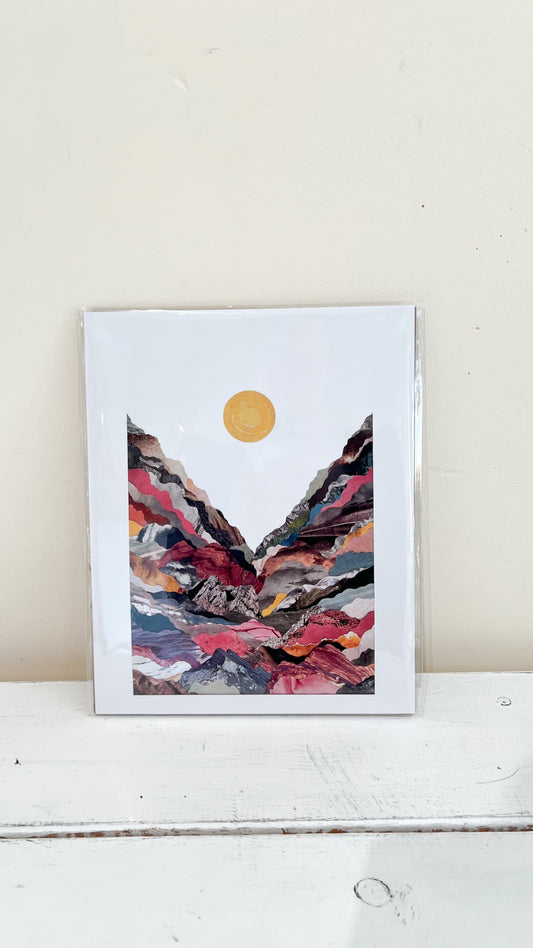 "Mountains Beyond Mountains" Print