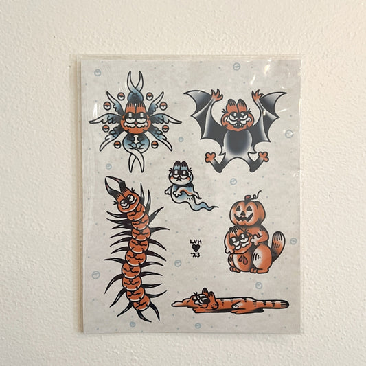 8x10 Spooky Garf Prints