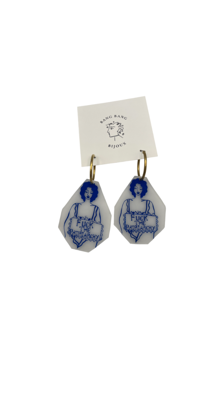 F The Patriarchy Earrings