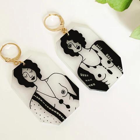 Painted Lady Earrings