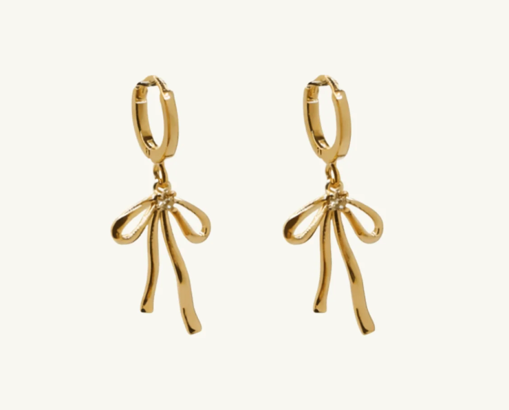 Maribella Mini Gold Huggies 