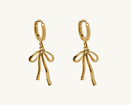 Maribella Mini Gold Huggies 