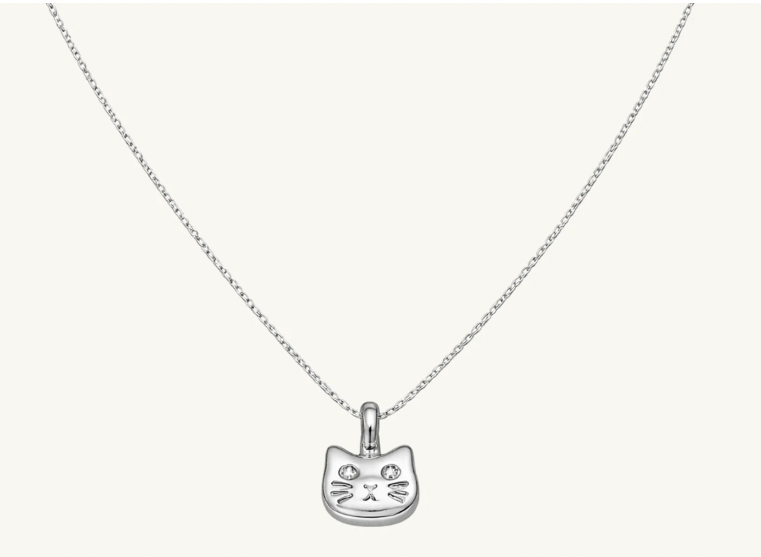 Meow Pendant Silver
