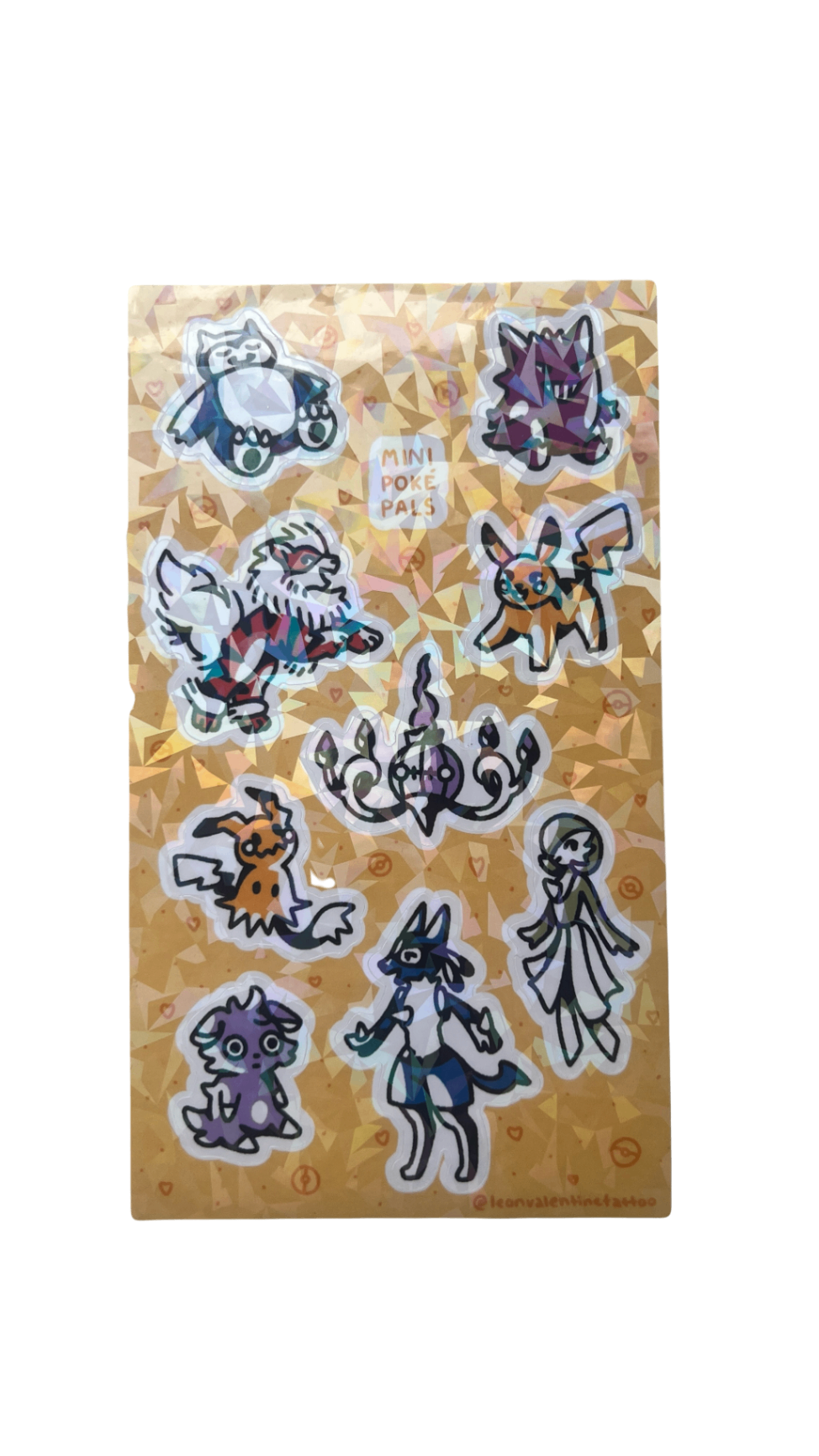 Mini Eeeve (Pokemon) Sticker Sheet
