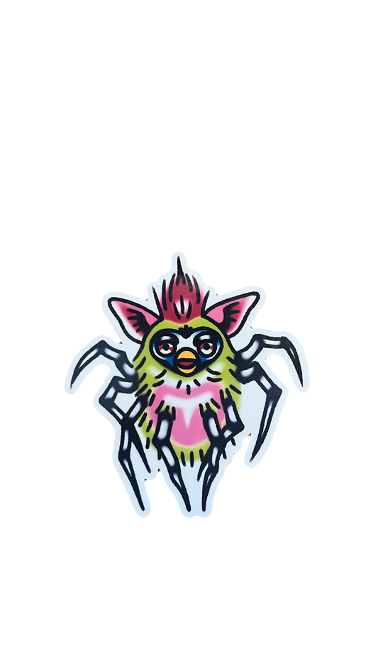 Spider Furby Sticker