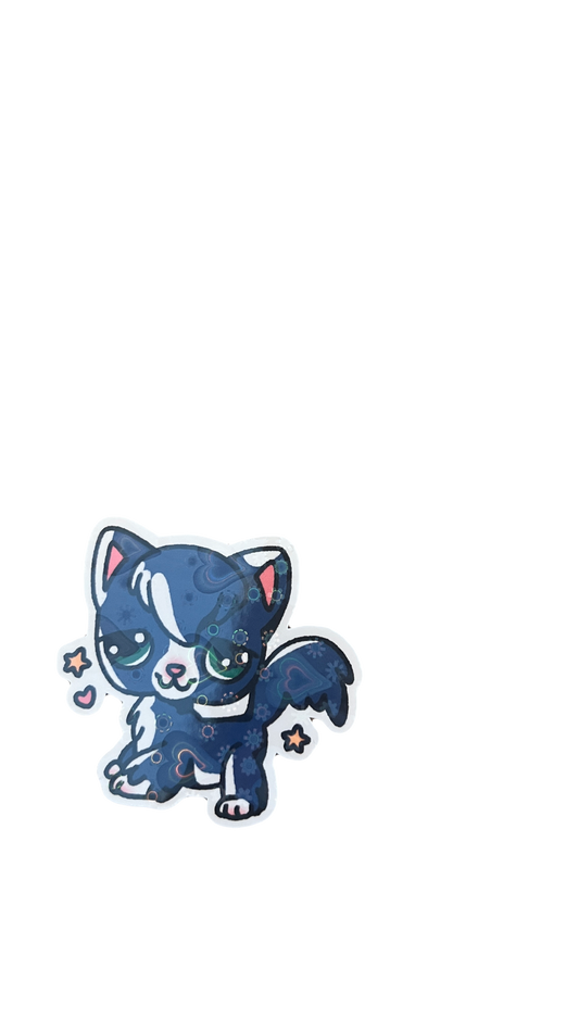 Littlest Pet Shop Cat Sticker