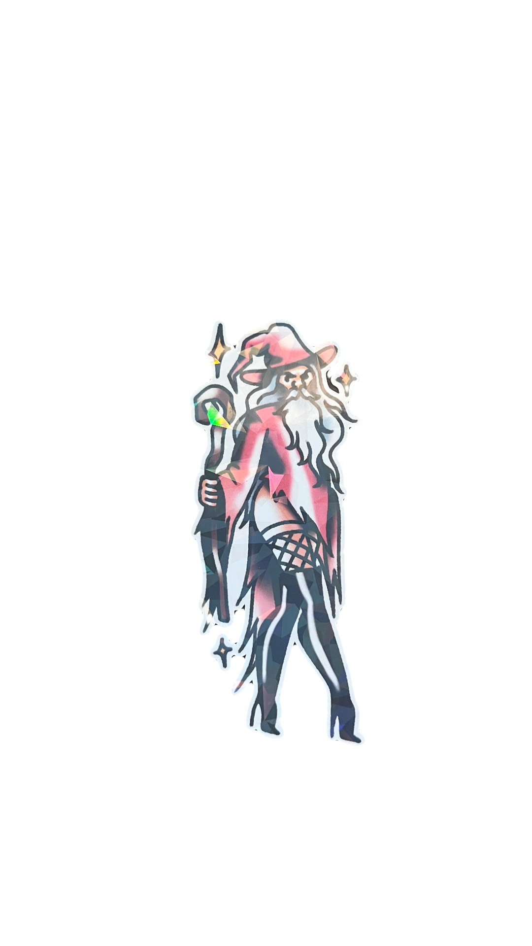 Wizard in Boots Sticker