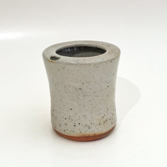 Ceramic Travel Mug - White Speckle 