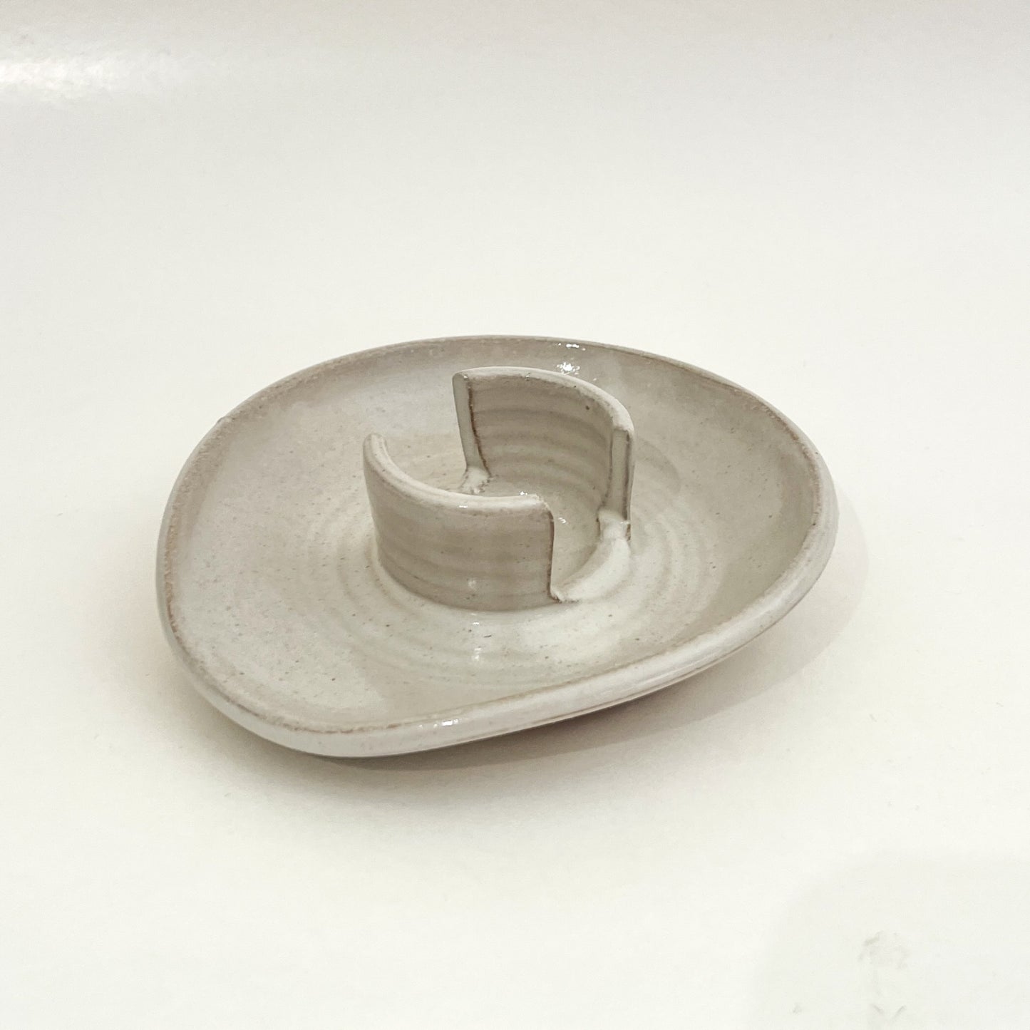 Ceramic Sponge Holder - White