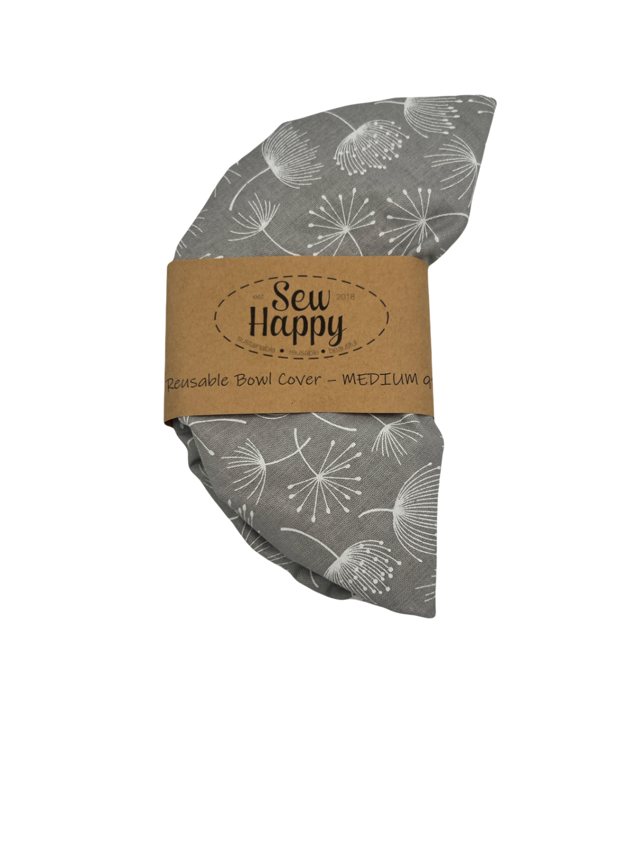 Reusable Bowl Cover - Medium 9" - Dandelions