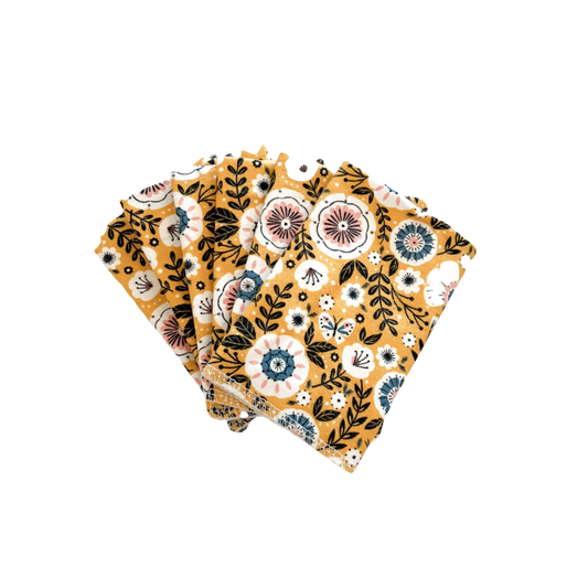 Rewind Towels - Yellow Floral