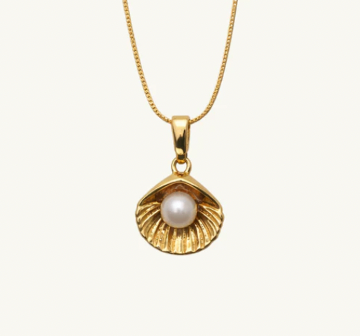 Shello Pendant Gold