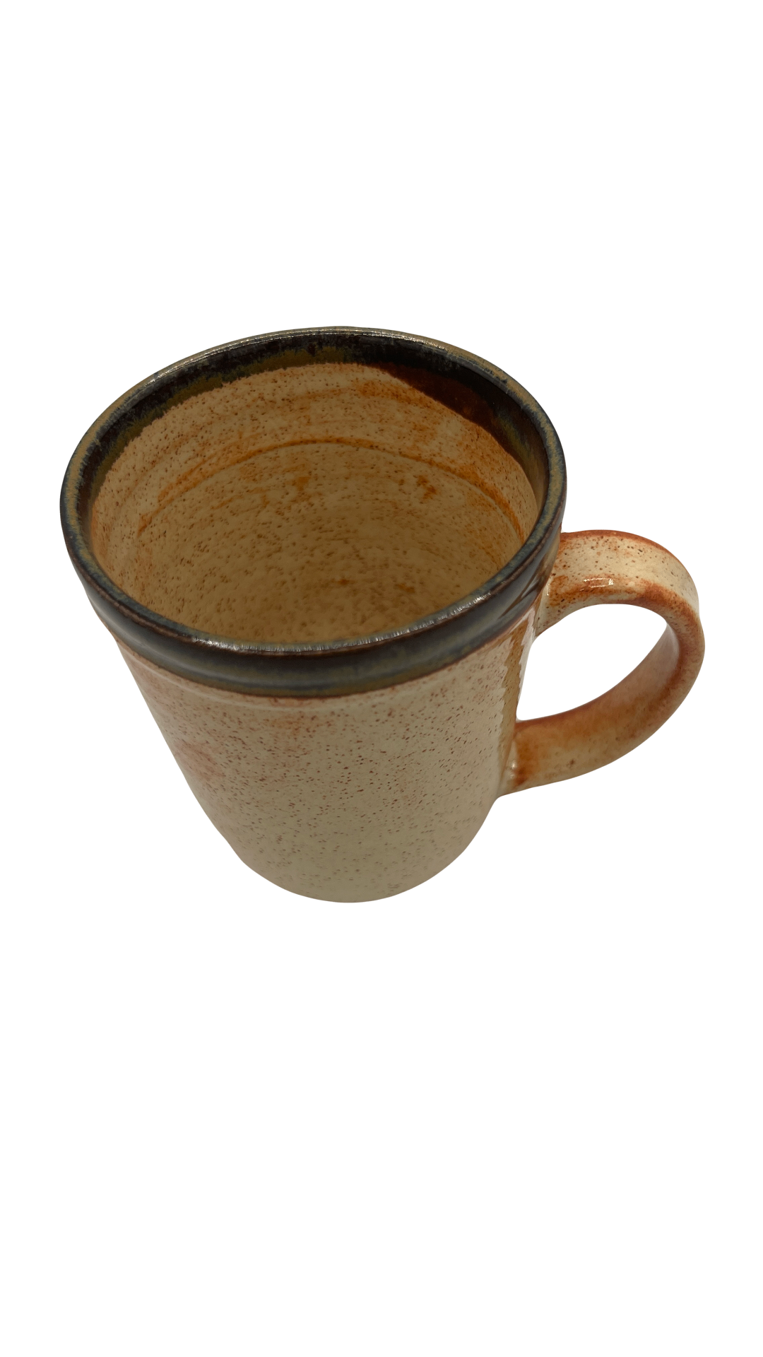 Ceramic Mug with Black Lip